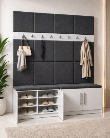 Cuier  tapitat cu pantofar MIA .