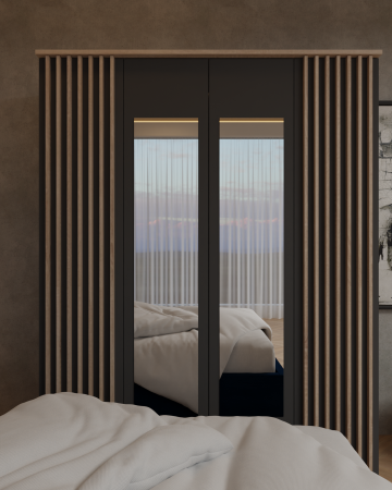 Dormitor Dallas Cu Pat Lotus Tapitat [4]