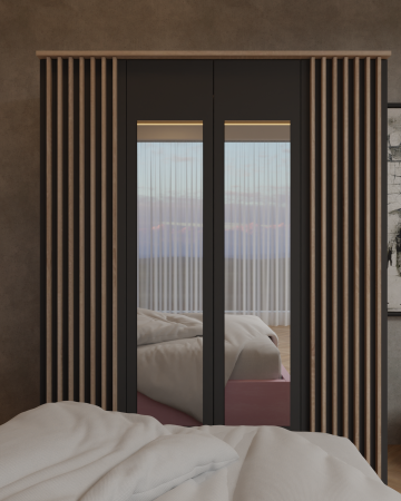 Dormitor Dallas Cu Pat Lotus Tapitat [3]