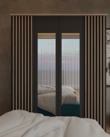 Dormitor Dallas Cu Pat Lotus Tapitat [3]