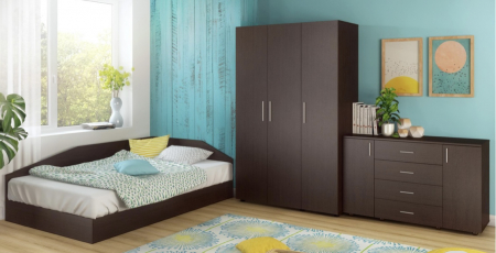 Mobila Dormitor - Dormitor Jasmine Wenge