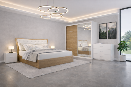 Dormitor Tapitat cu Somiera Rabatabila Vista 200x200