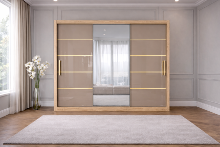 Dressing din Mdf lucios Georgia 250x200