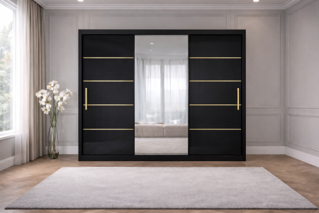 Dressing din Mdf lucios Georgia 250x200