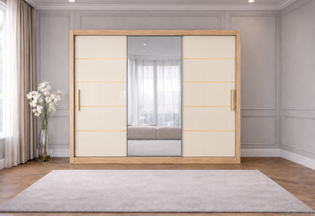 Dressing din Mdf lucios Georgia 250x200
