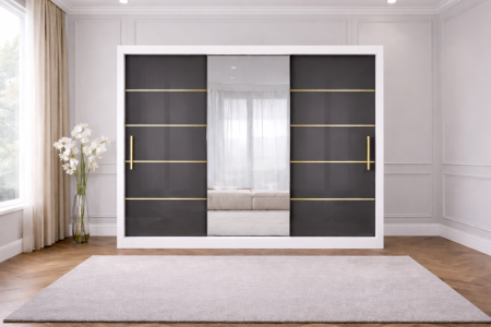 Dressing din Mdf lucios Georgia 250x200