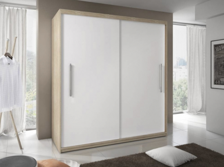 Mobila Dormitor - Dressing Vista Sonoma&Alb