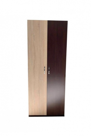 Mobila Dormitor - Dulap 2 usi cu polite Sonoma&Wenge