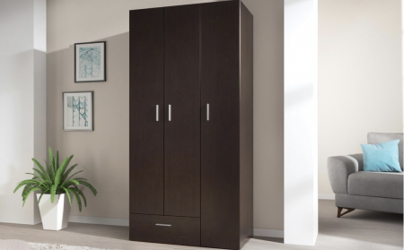 Mobila Dormitor - Dulap Rio 3 usi Wenge