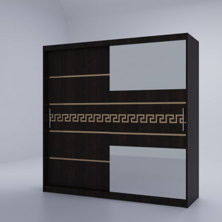 Dulap Venus Gold cu Oglinda Wenge 200*200 [2]