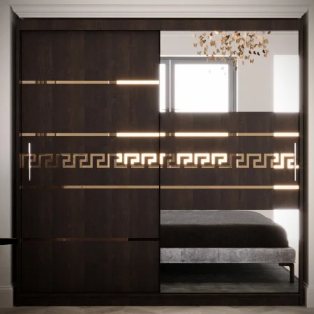 Dressing / Dulap - Dressing Venus Gold 200x200 cu/fara Oglinda