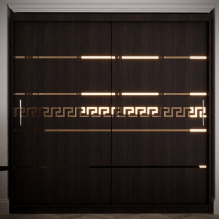 Dressing / Dulap - Dulap Venus Gold Wenge 200*200