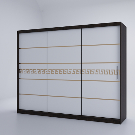 Dulap Venus Gold Wenge&Alb 230*200 [2]