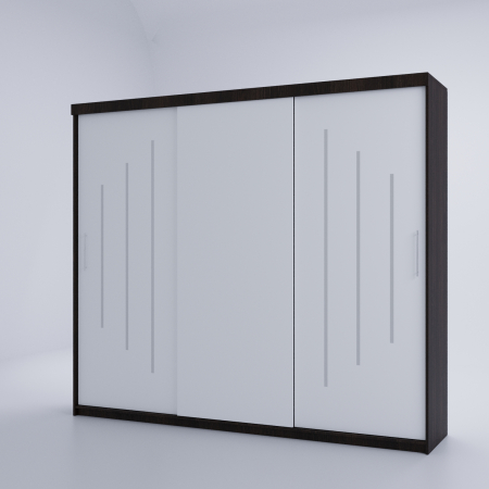 Dulap Venus Space 230*200 Wenge&Alb, [2]