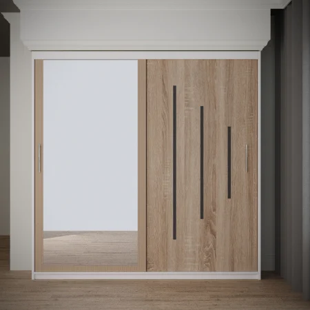 Mobila Dormitor - Dulap Venus Space cu/fara Oglinda 200x200