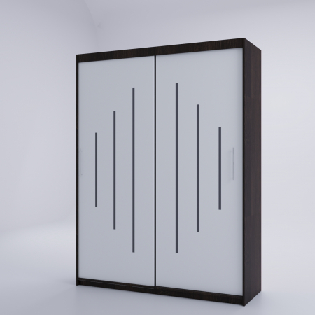 Dulap Venus Space Wenge&Alb 200*200, [2]