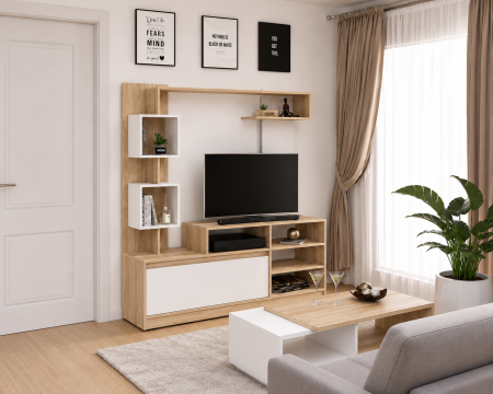 Seturi Living / Sufragerie - Living Idento Sonoma&Alb