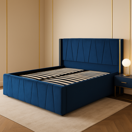 Pat Eva Tapitat cu Somiera rabatabila