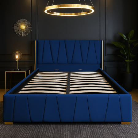 Pat Eva Tapitat cu Somiera rabatabila [3]