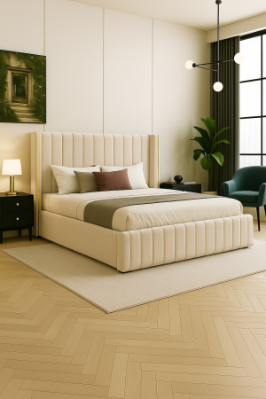 Pat Golden Tapitat cu Somiera Rabatabila [1]