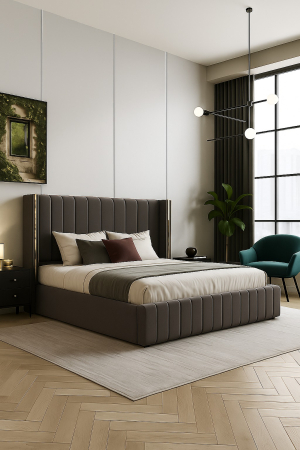 Pat Golden Tapitat cu Somiera Rabatabila [1]