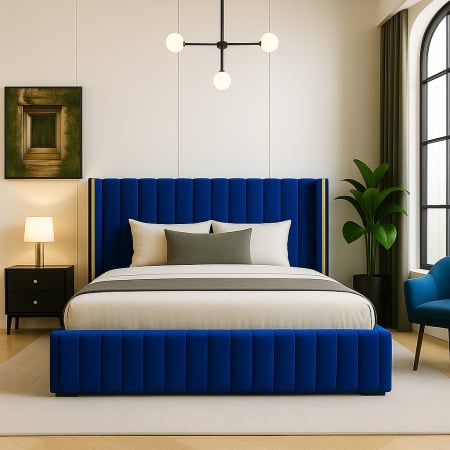 Pat Golden Tapitat cu Somiera Rabatabila