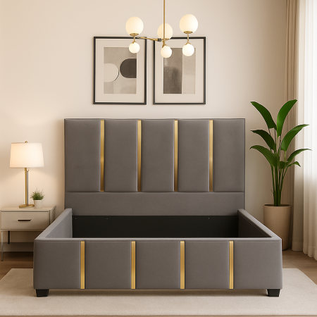 Pat Milano Tapitat cu Somiera Rabatabila [3]