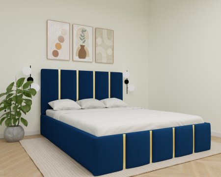 Pat Milano Tapitat cu Somiera Rabatabila