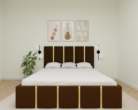 Pat Milano Tapitat cu Somiera Rabatabila [3]