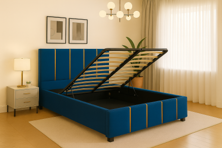 Pat Milano Tapitat cu Somiera Rabatabila [1]