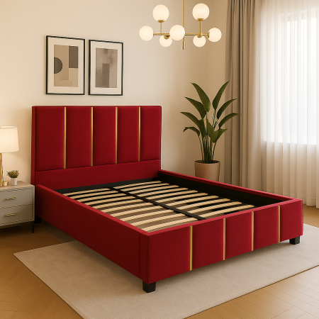 Pat Milano Tapitat cu Somiera Rabatabila [1]