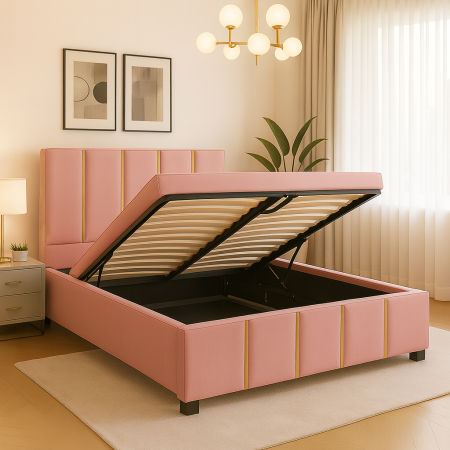 Pat Milano Tapitat cu Somiera Rabatabila [2]