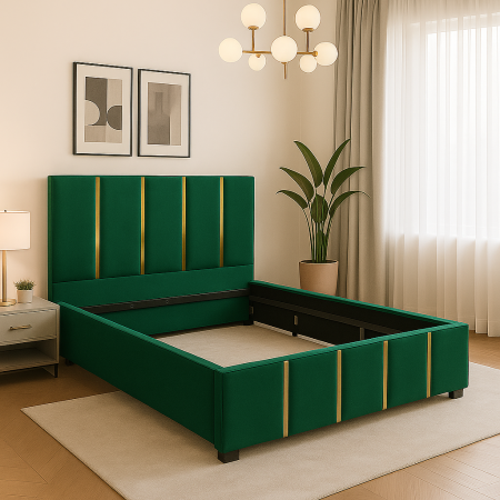 Pat Milano Tapitat cu Somiera Rabatabila [3]