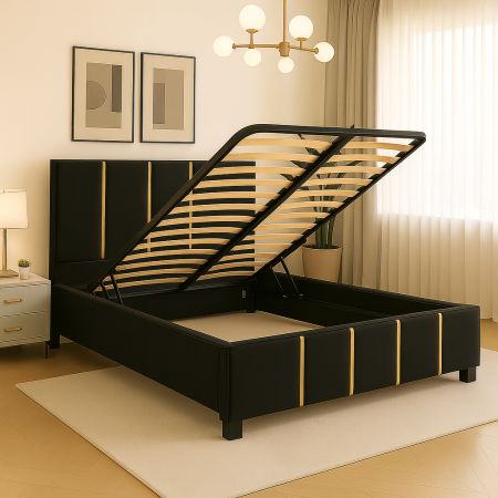 Pat Milano Tapitat cu Somiera Rabatabila [2]