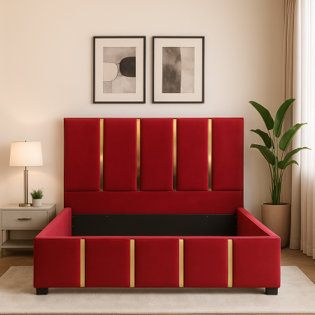 Pat Milano Tapitat cu Somiera Rabatabila [4]