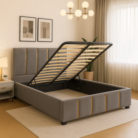 Pat Milano Tapitat cu Somiera Rabatabila [2]