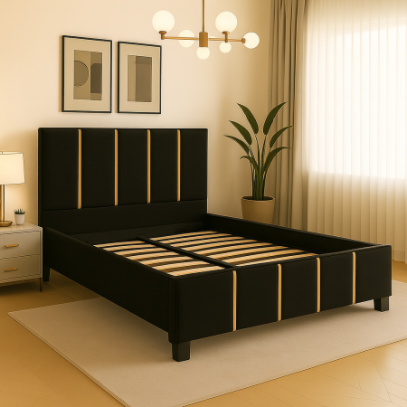 Pat Milano Tapitat cu Somiera Rabatabila [1]