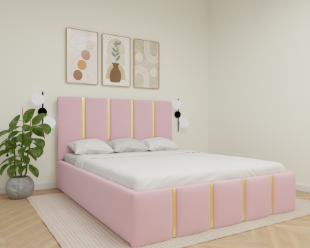 Pat Milano Tapitat cu Somiera Rabatabila