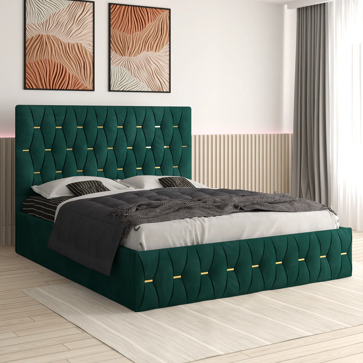 Pat Monaco Cu Somiera Rabatabila