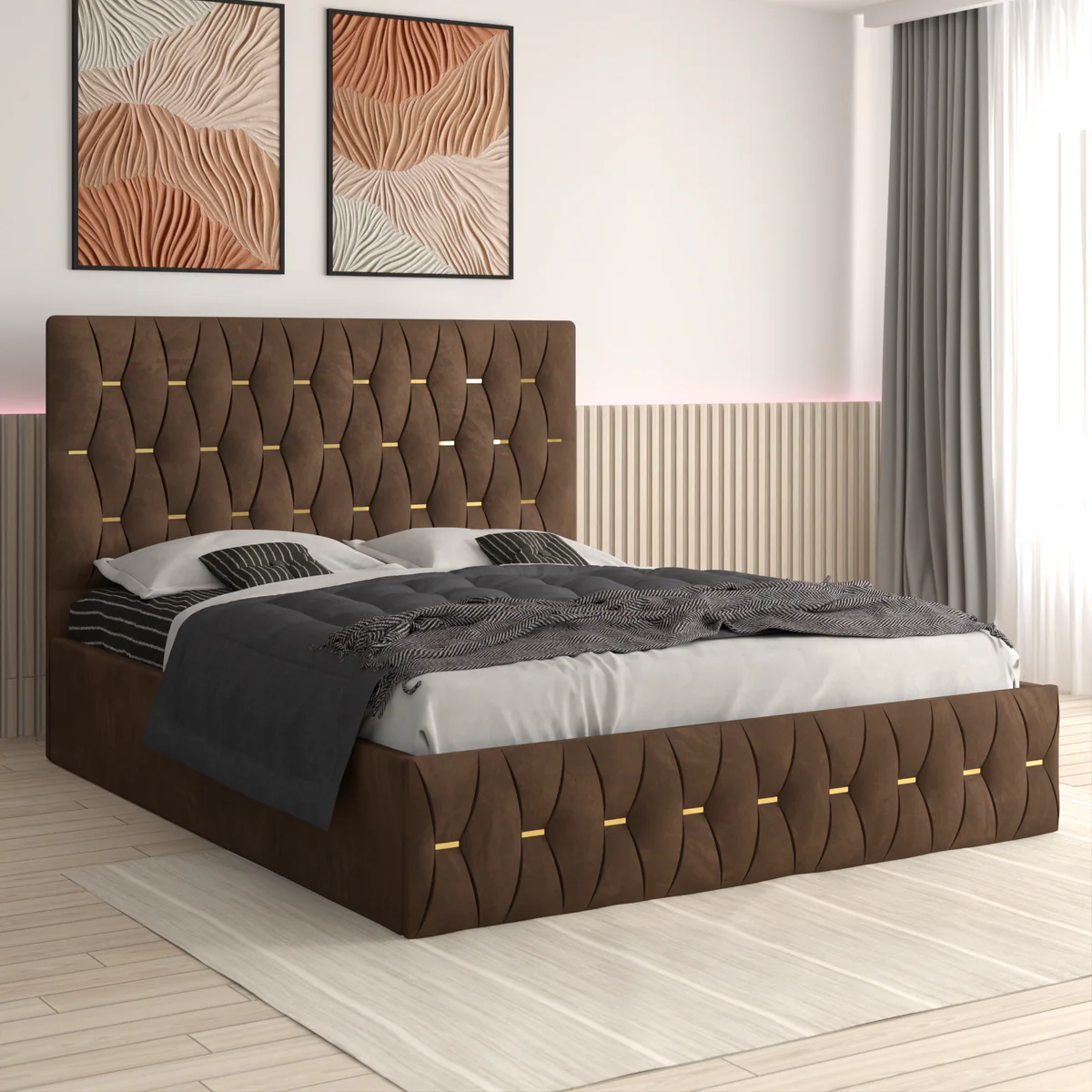 Pat Monaco Cu Somiera Rabatabila