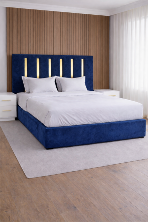 Pat Tapițat ZOE cu Somieră Rabatabilă