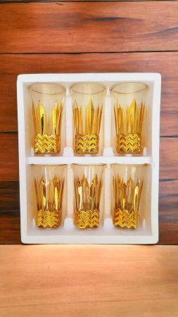 Articole bucatarie - SET 6 PAHARE LUXURY, IDEALE PENTRU CASA TA !✨