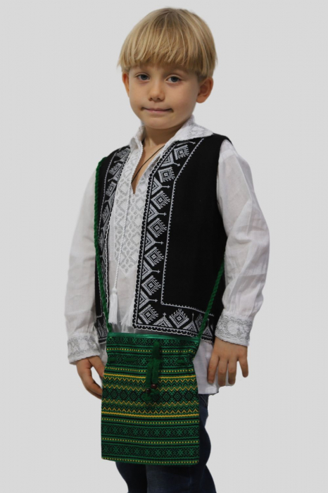 Accesorii-traistă populară verde [2]