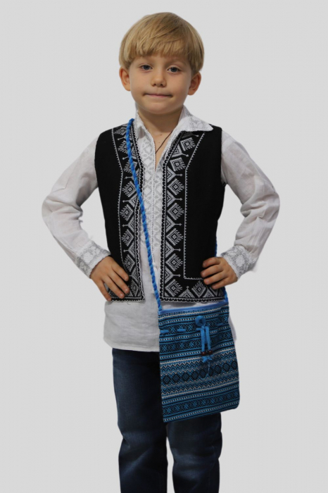 Accesorii-traistă populară albastră [2]