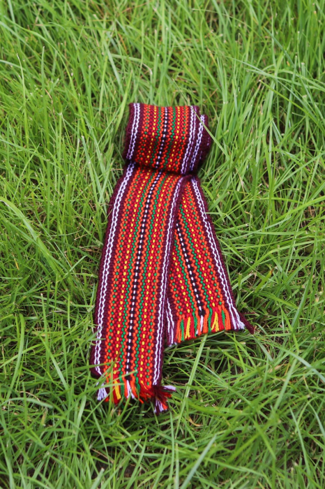 Brâu copii maro multicolor [2]
