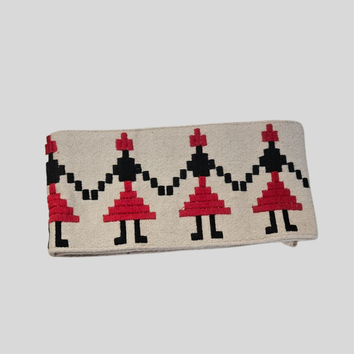 Brâu tradițional româncuțe culoare bej [2]