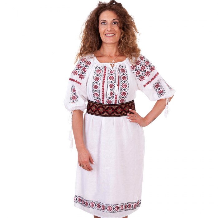 Brâu damă tradițional model romb [4]