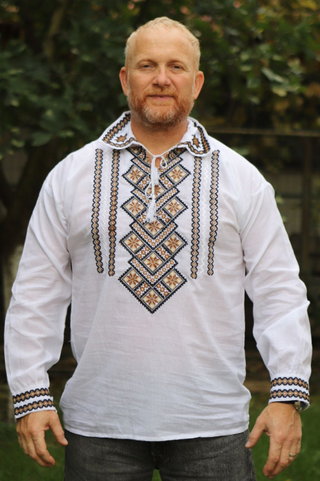 Cămașă tradițională Ananian broderie Maro [1]