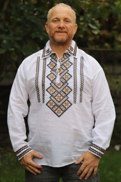 Cămașă tradițională Ananian broderie Maro [3]