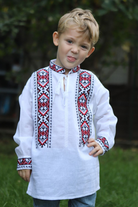 Ie băieți Azar broderie rosie [2]